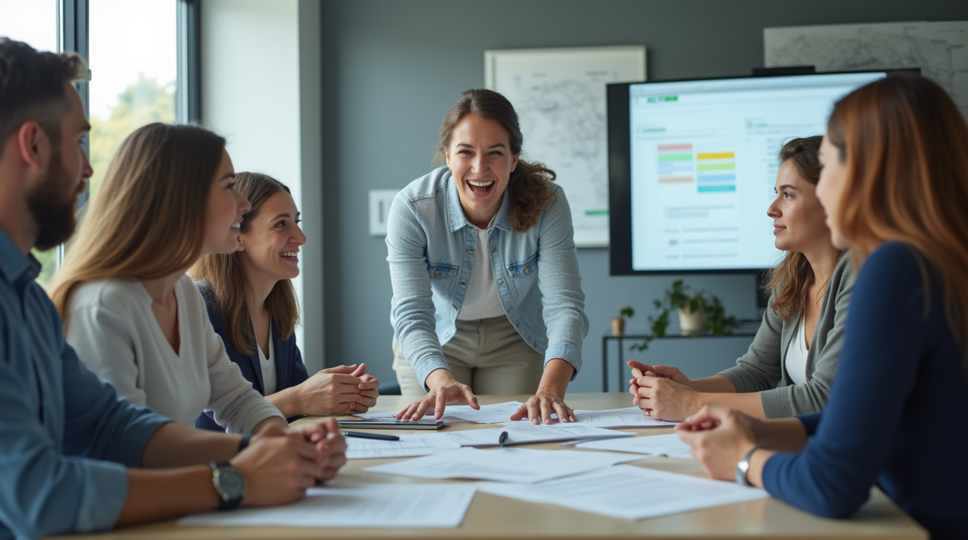 Liderança e Desenvolvimento de Equipes