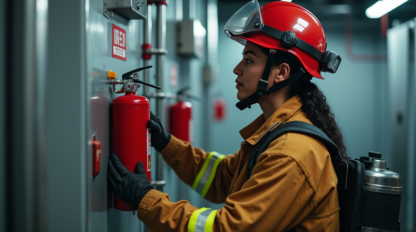 Manutenção Preventiva de Equipamentos de Combate a Incêndio