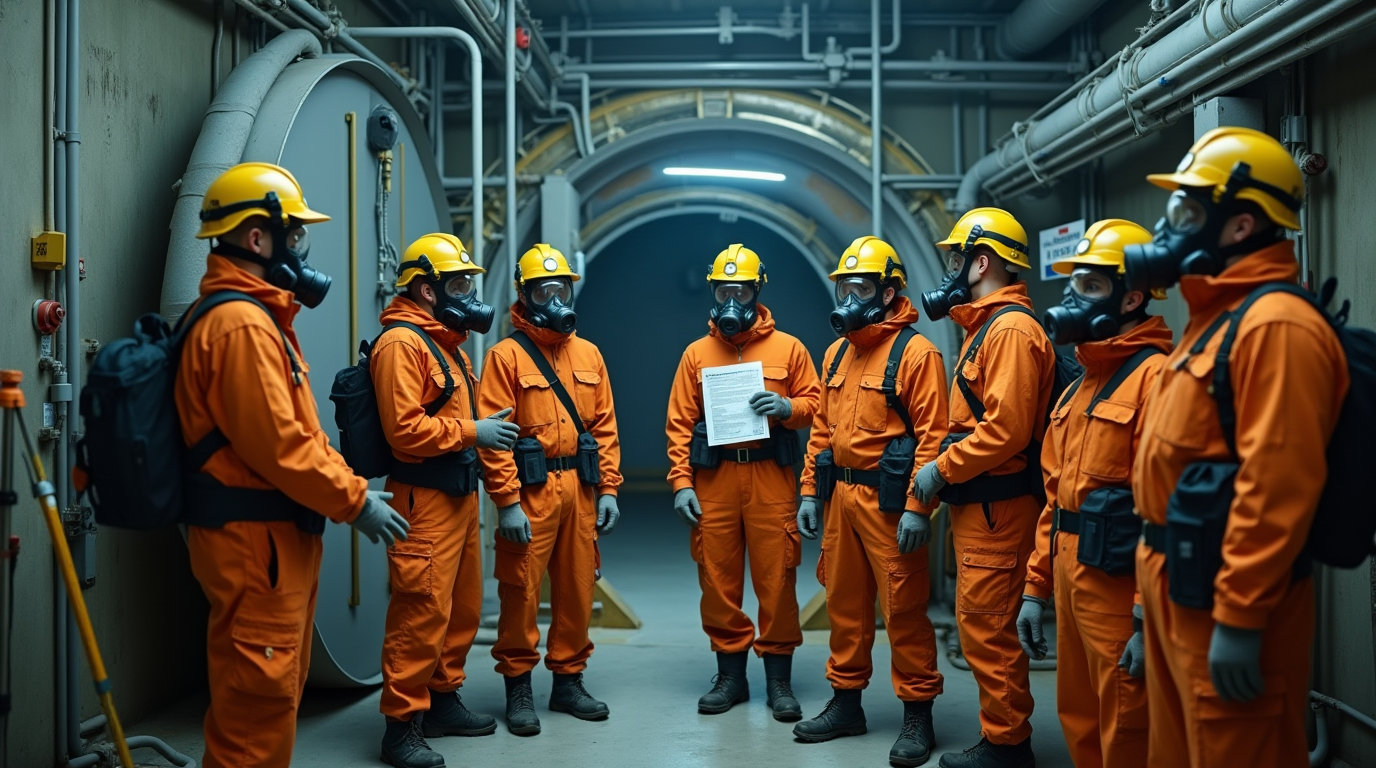 Treinamento para Trabalho em Espaços Confinados