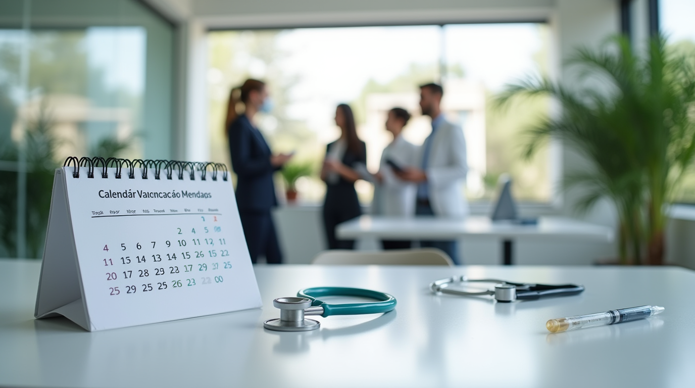Calendário de Vacinação Empresarial